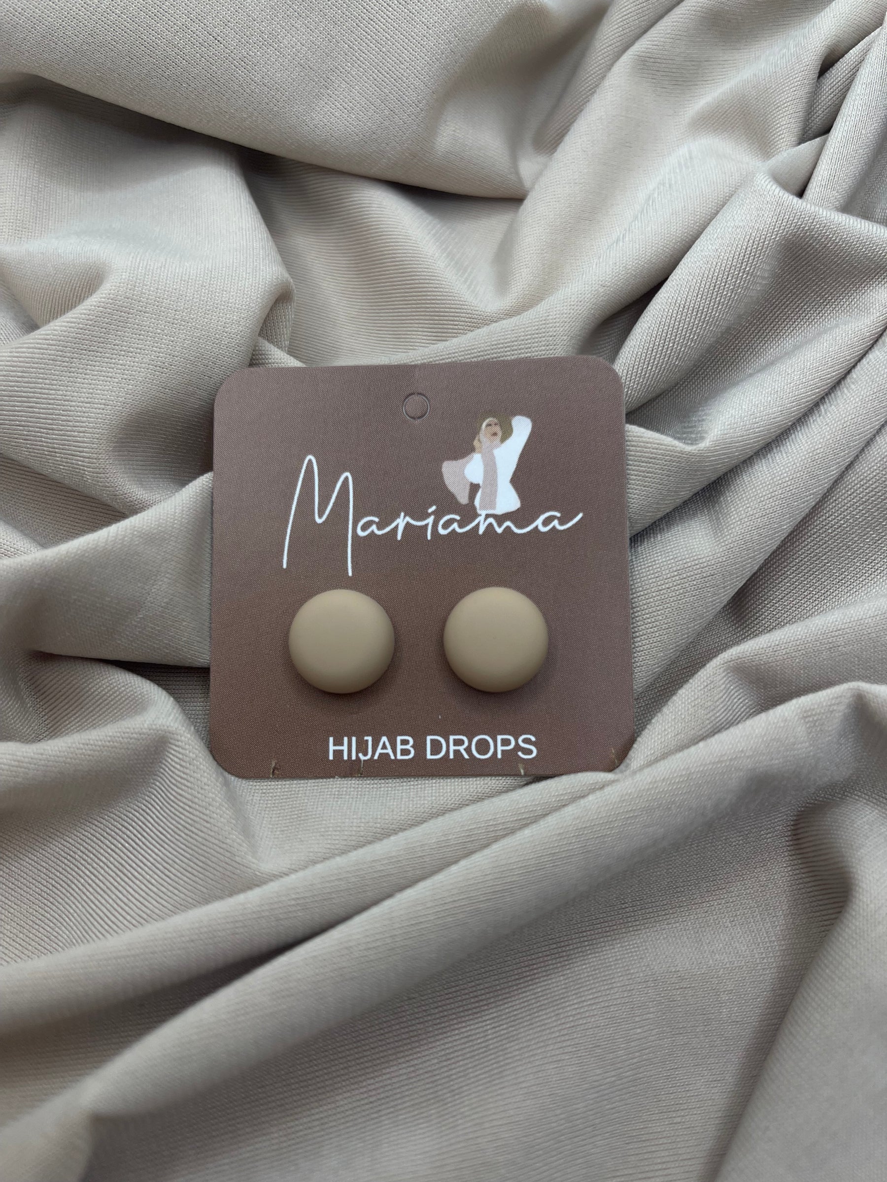 Hijab Drops 2er Set matt